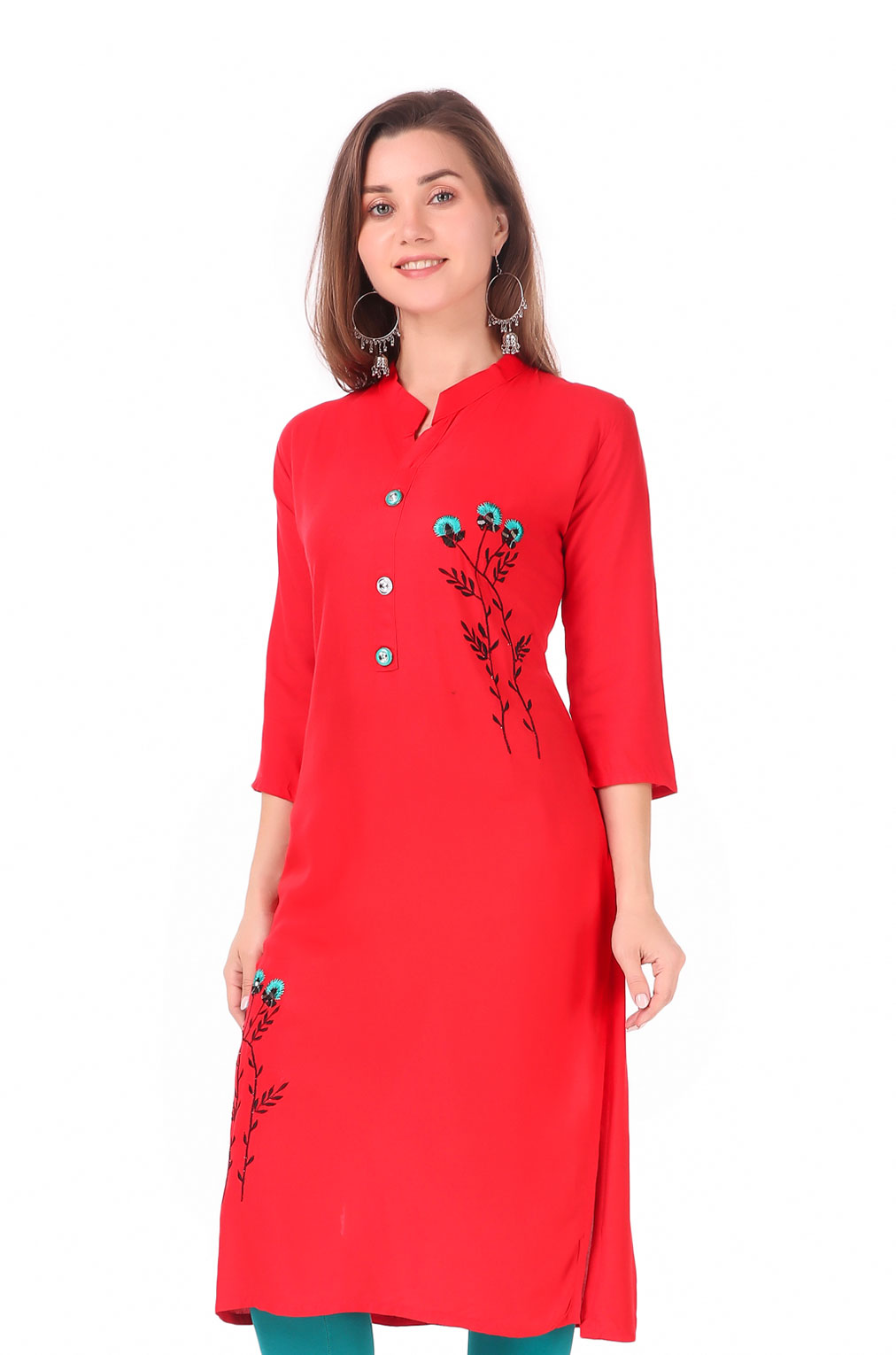 fcity.in - Women Full Length Double Side Nayra Cut And Dori Kurti Full  Sleeve