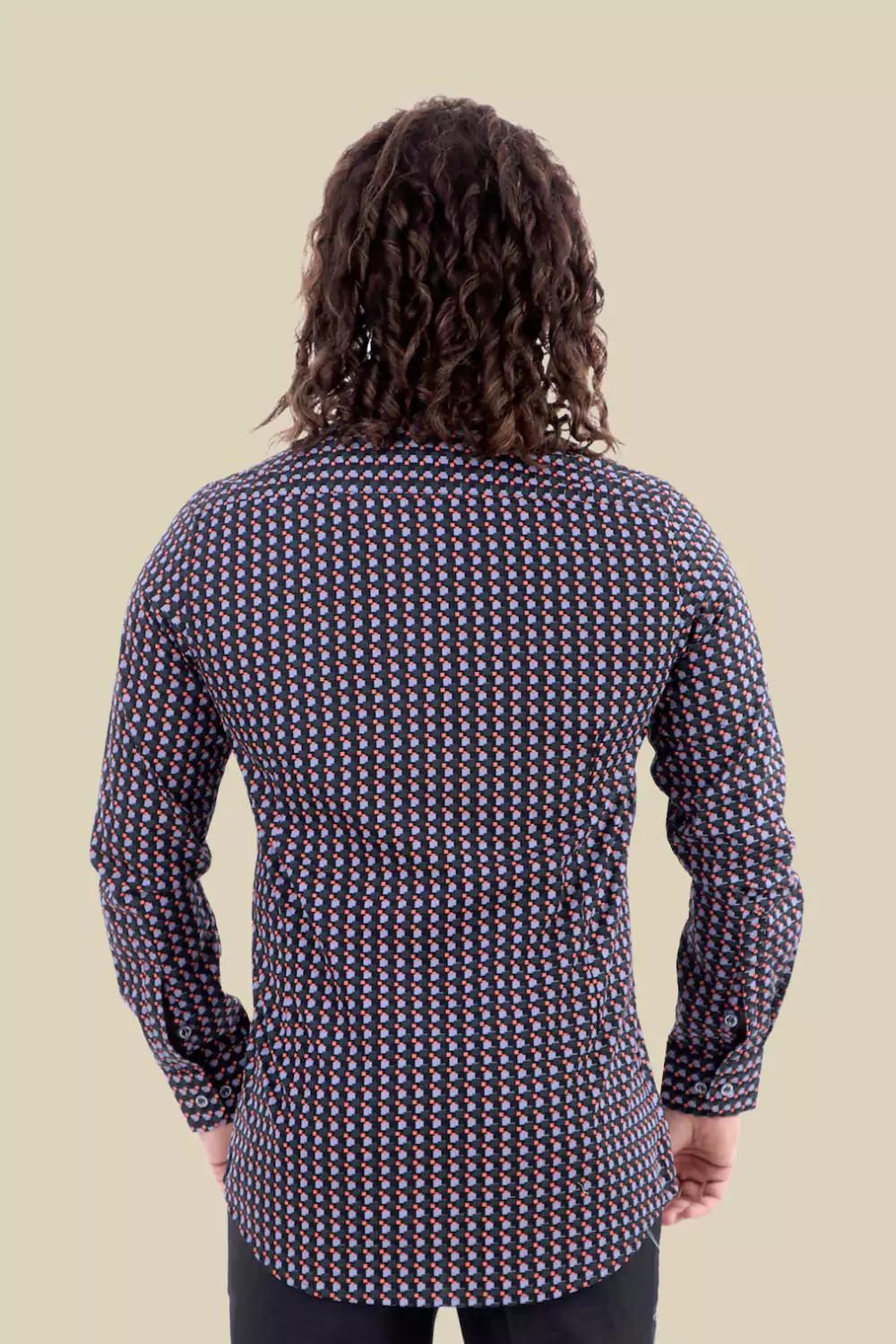 Geometric Patterned Shirt