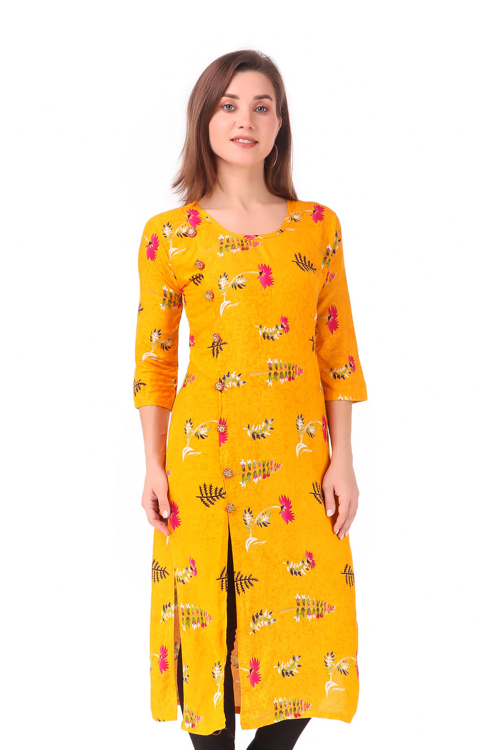 Yellow Kurti