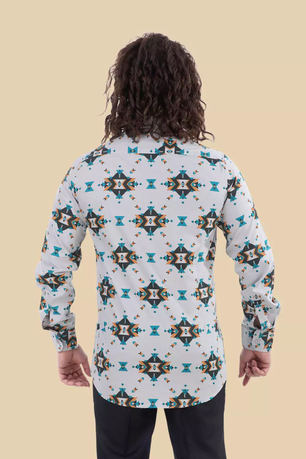 Aesthetic Geometric Printed Shirt