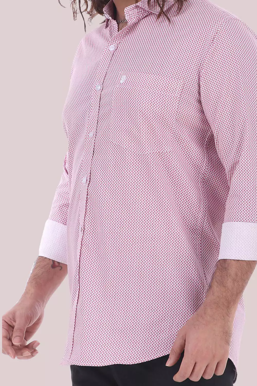 Rose Pink Formal Shirt