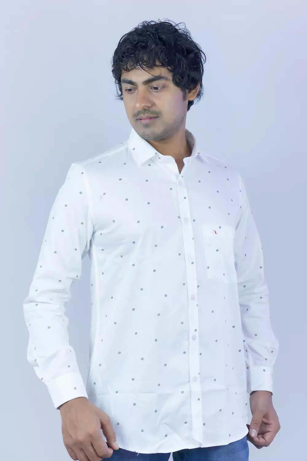 Plain White Formal Shirt