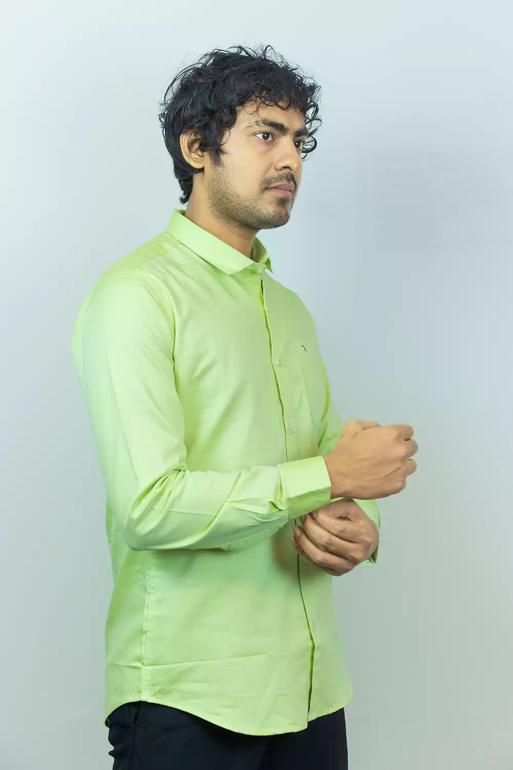 Green Formal Shirt