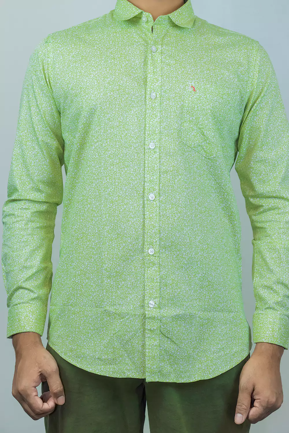 Light Green Formal Shirt