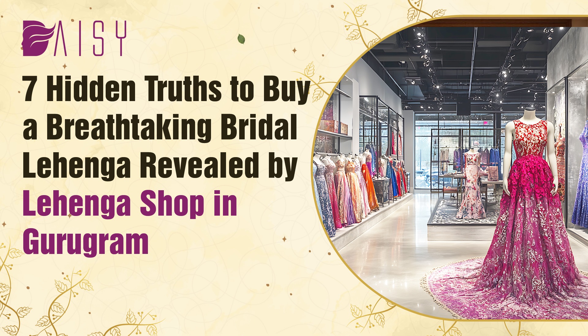 You are currently viewing 7 Hidden Truths to Buy a Breathtaking Bridal Lehenga Revealed by Lehenga Shop in Gurugram